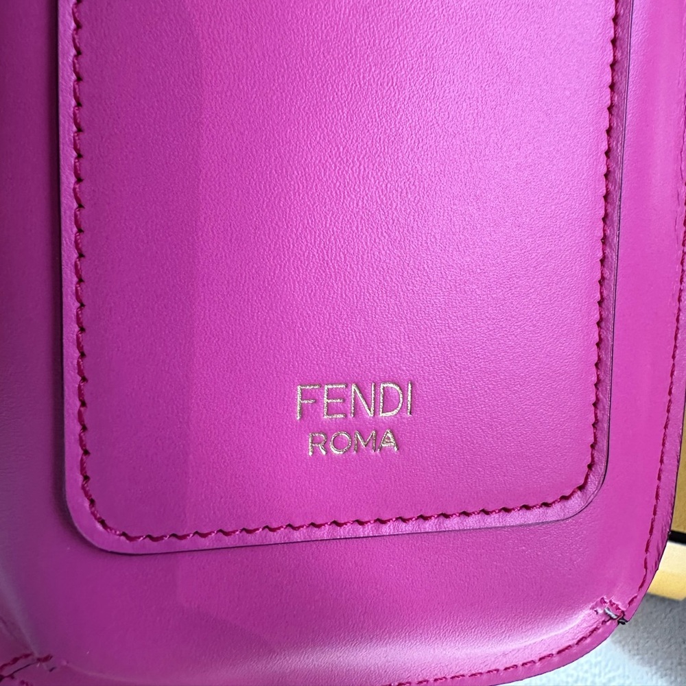 NWT FENDI FF Diamonds Phone Holder Bag - Picture 4 of 17